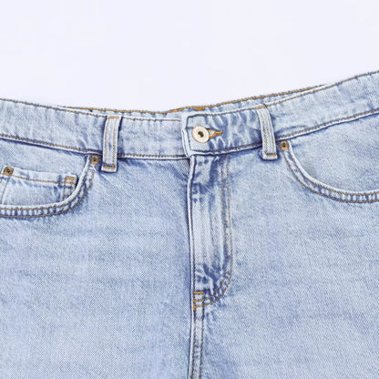 Street splicing crochet casual shorts